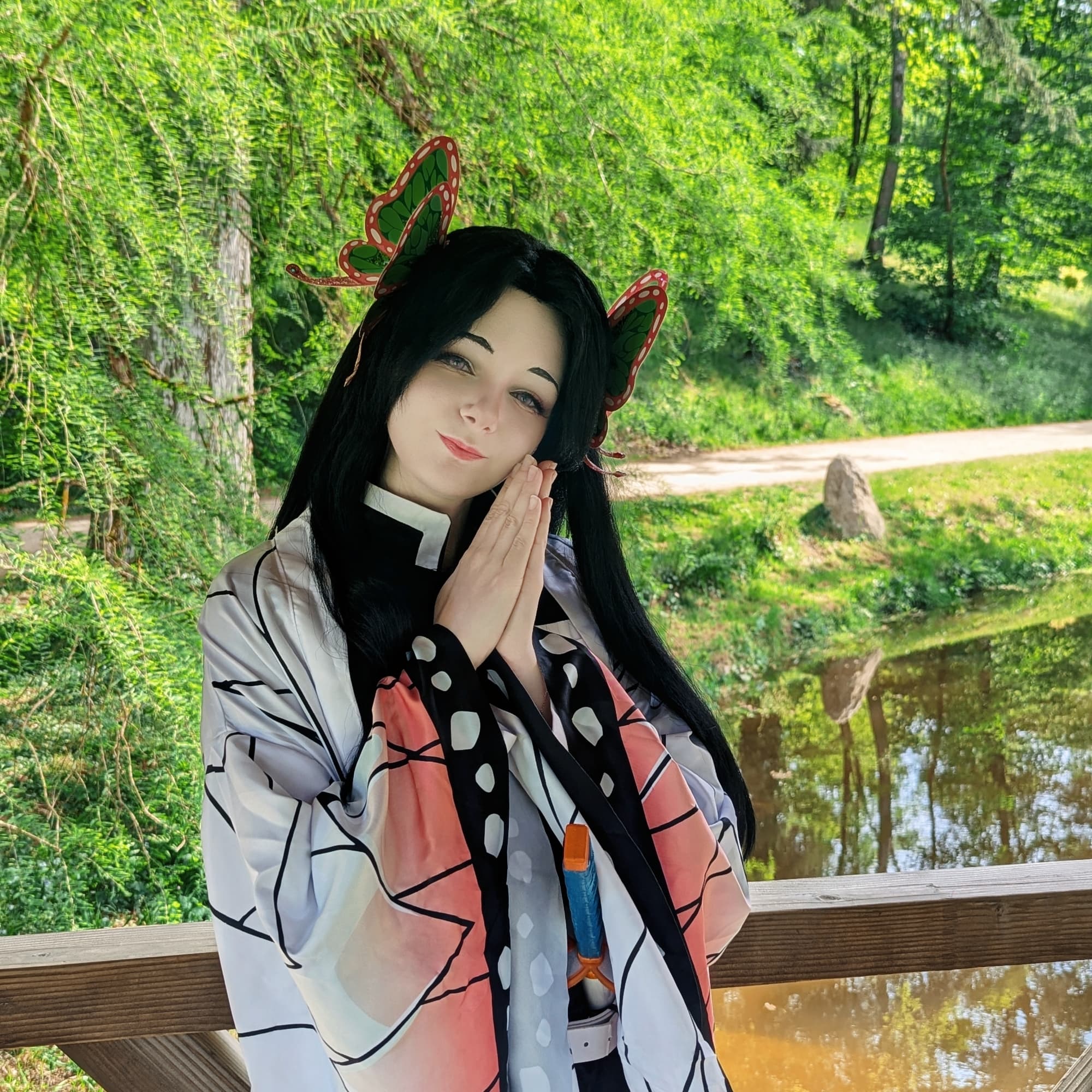 Kanae kojo - Demon Slayer cosplay photoshoot cover