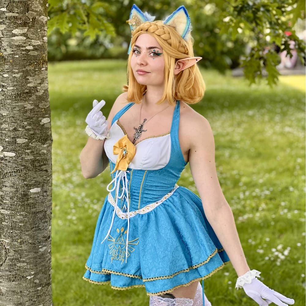 Zelda  - The Legend of Zelda cosplay photoshoot cover