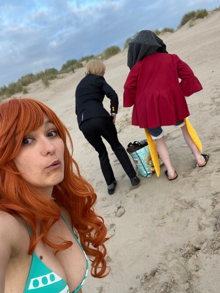 Luffy à la plage - Photo 12