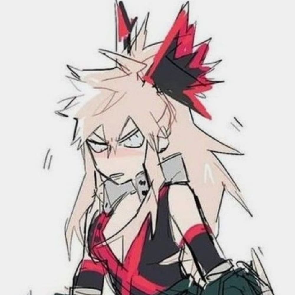 Bakugo genderbend 