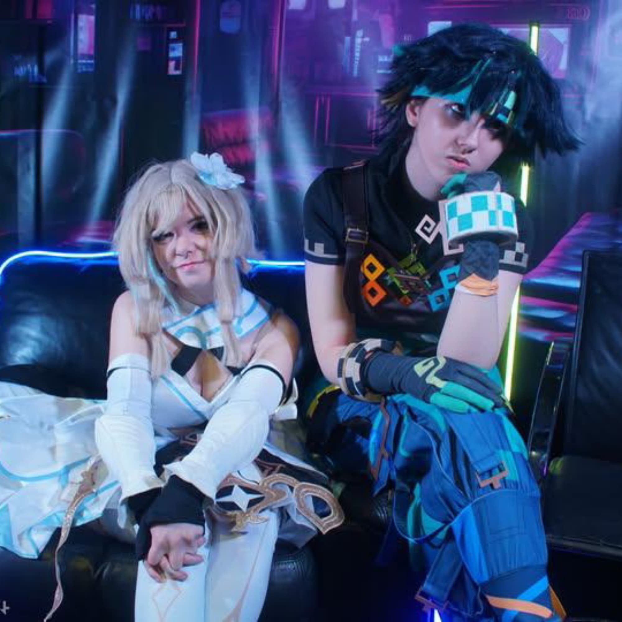 Kinich and Lumine  - Genshin Impact cosplay photoshoot cover