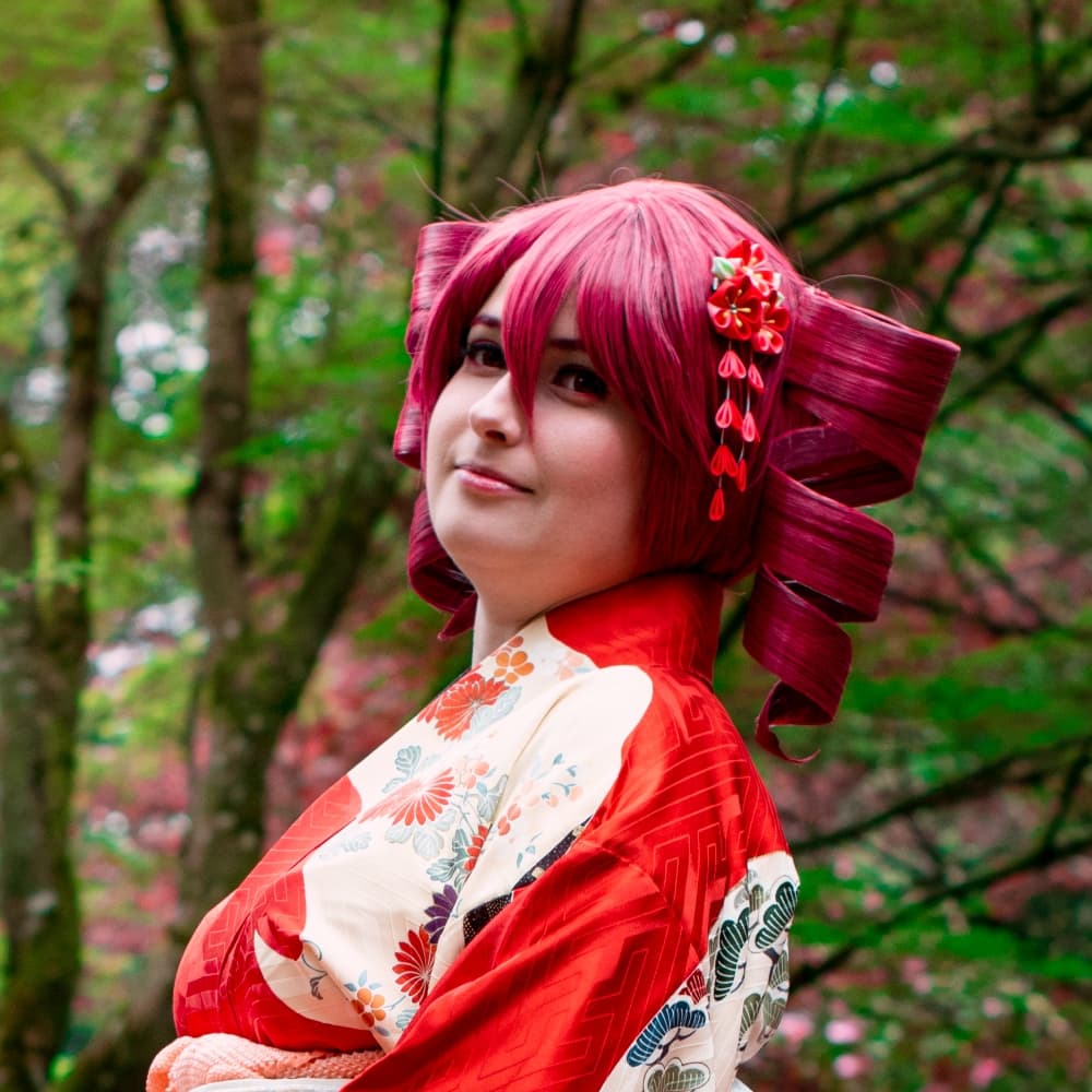 Kasane Teto - Original character cosplay photoshoot cover