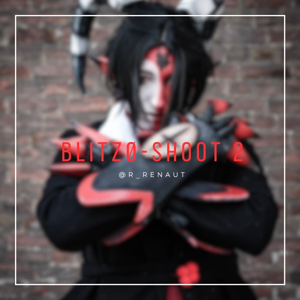 Blitz - v2 - Helluva Boss cosplay photoshoot cover