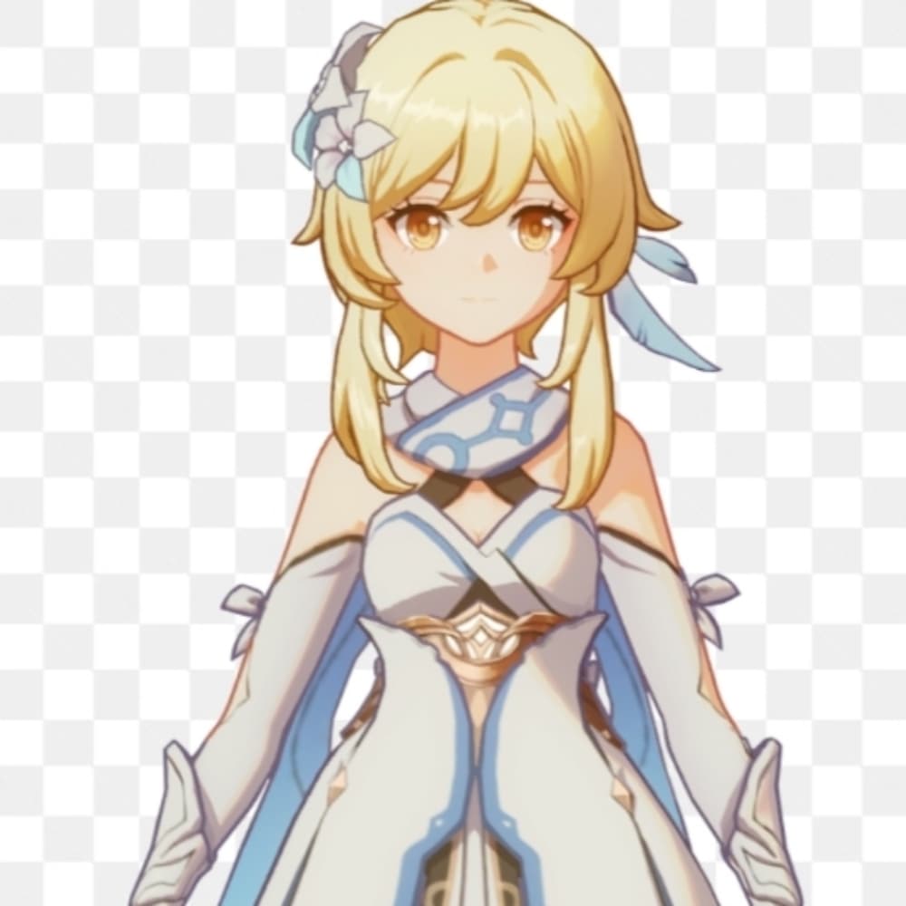 Lumine photo conv - Genshin Impact cosplay photoshoot cover