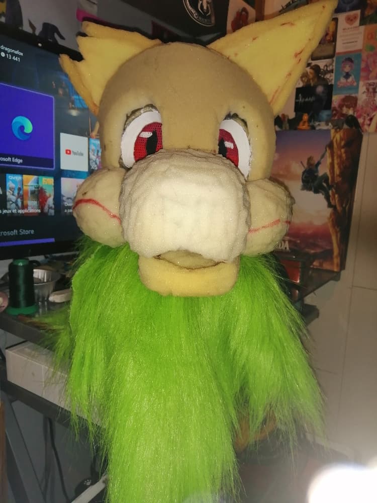 Confection tête fursona  - Photo 11