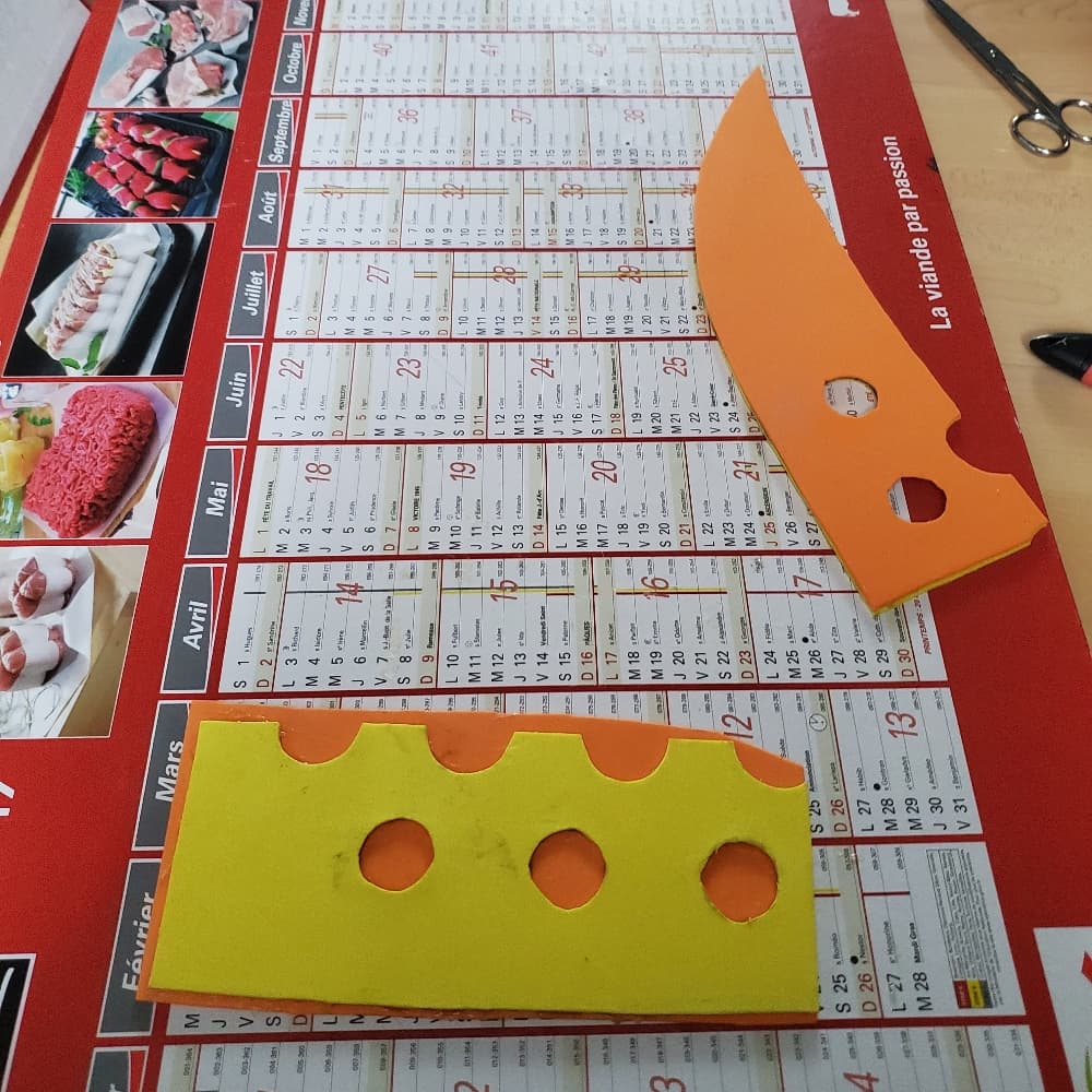 2ème étape : mousse