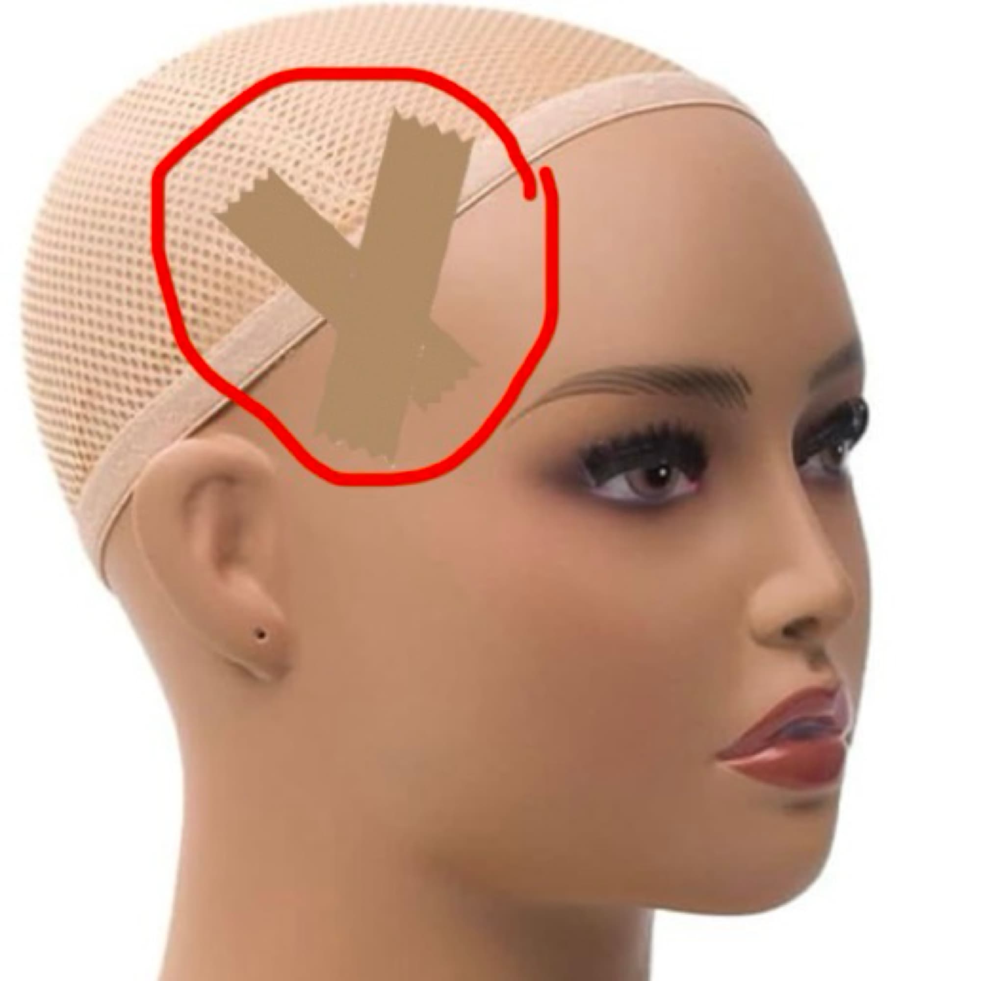 Wig cap problem