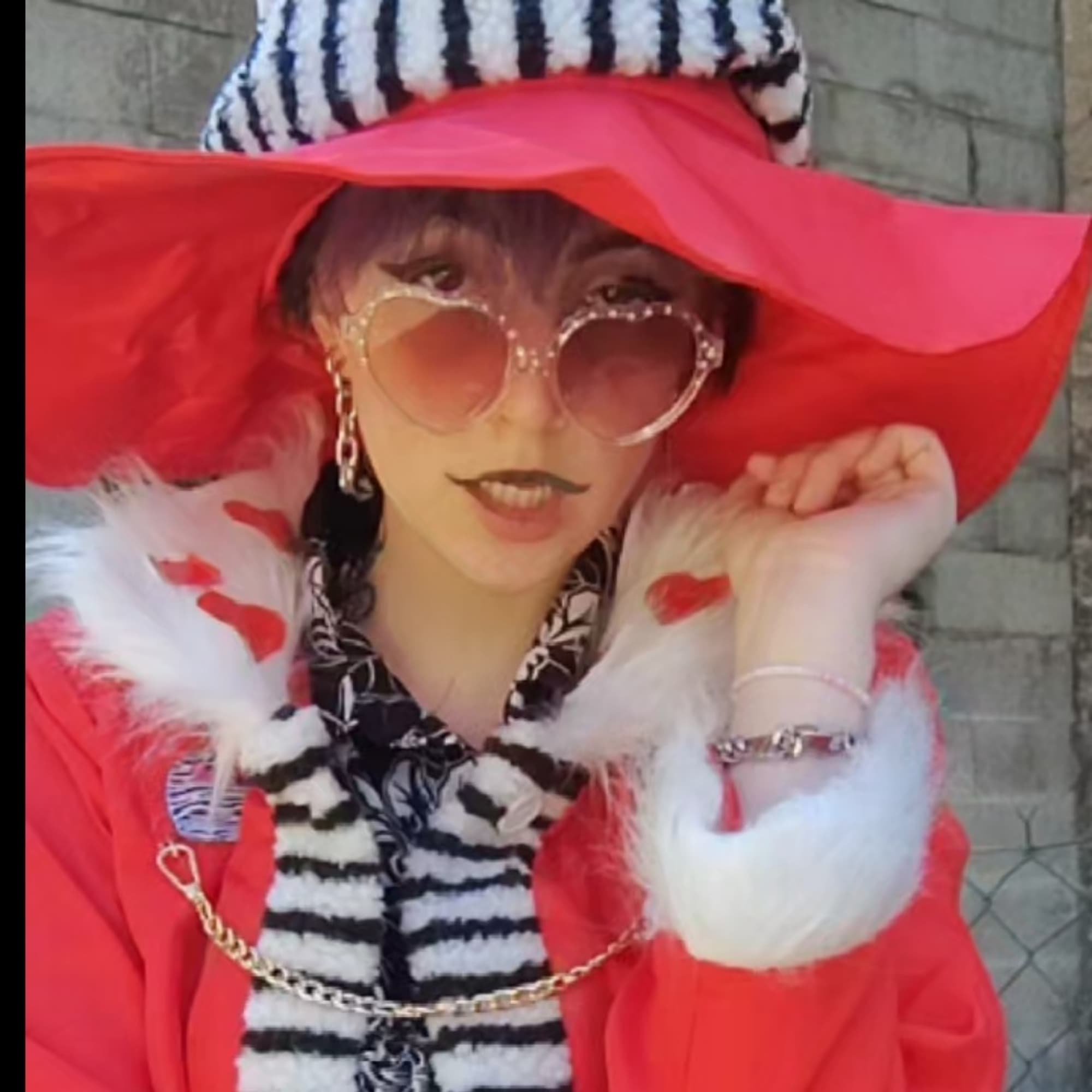 Valentino  - Hazbin Hotel cosplay photoshoot cover