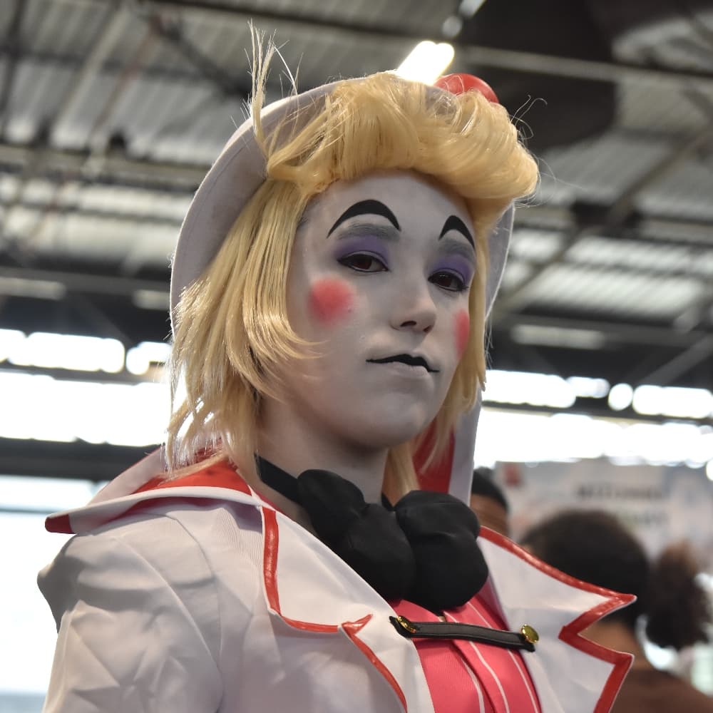 Lucifer - Hazbin Hotel cosplay photoshoot cover