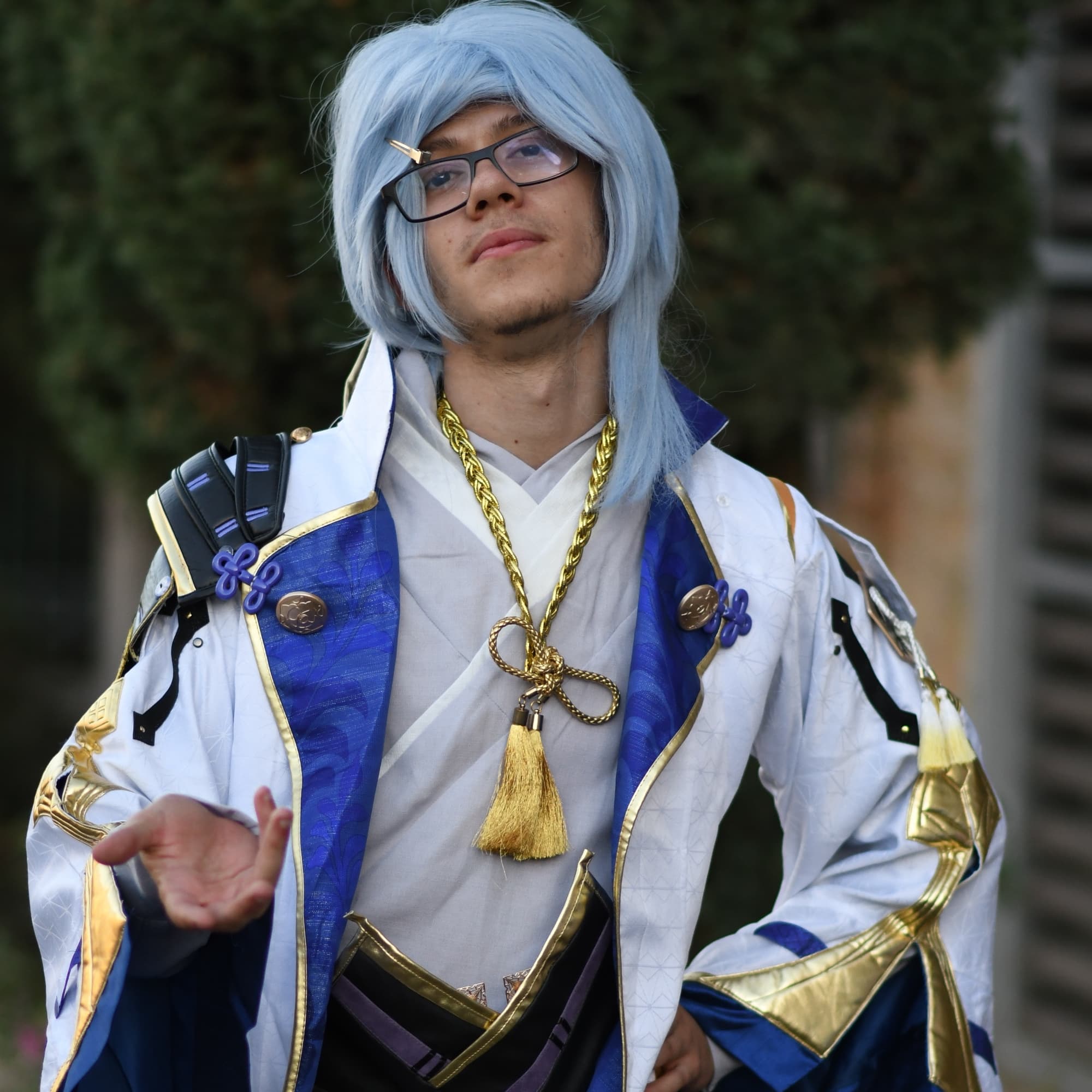 Ayato - Genshin Impact cosplay photoshoot cover