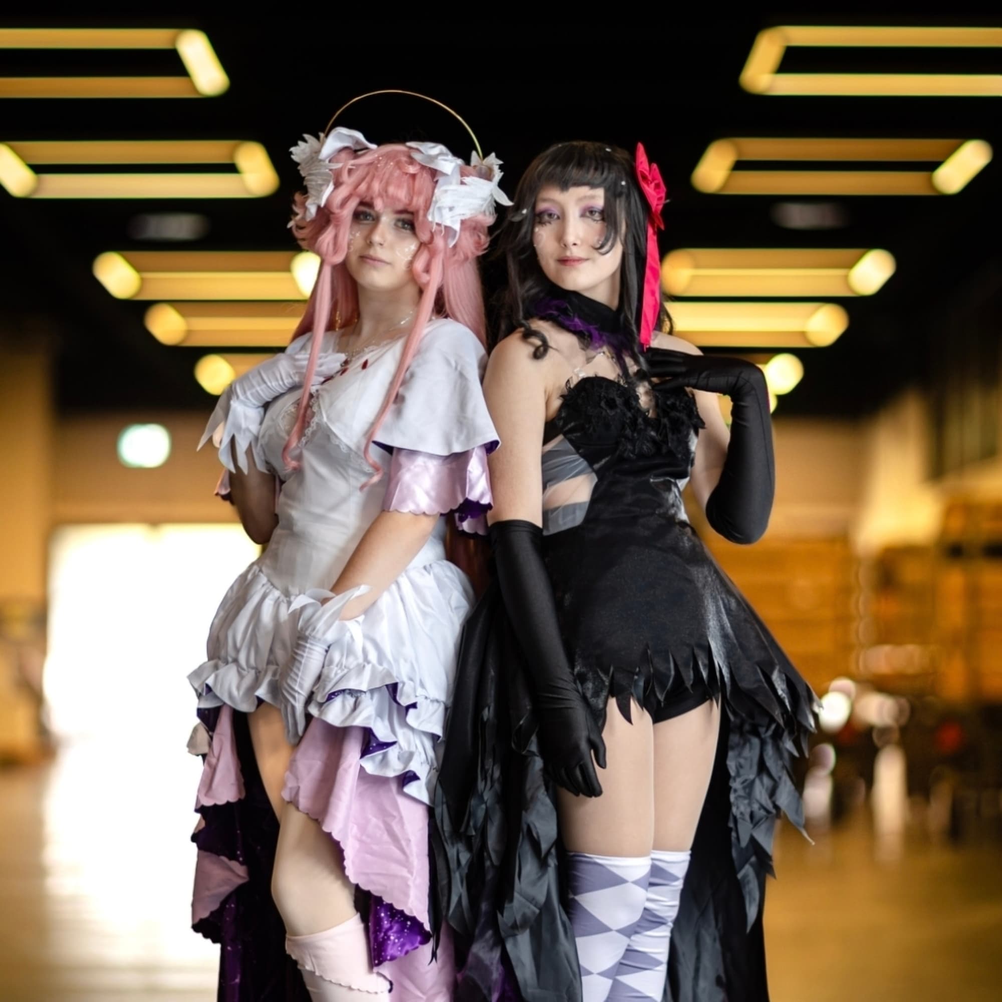 Madokami & Homura - Puella Magi Madoka Magica cosplay photoshoot cover