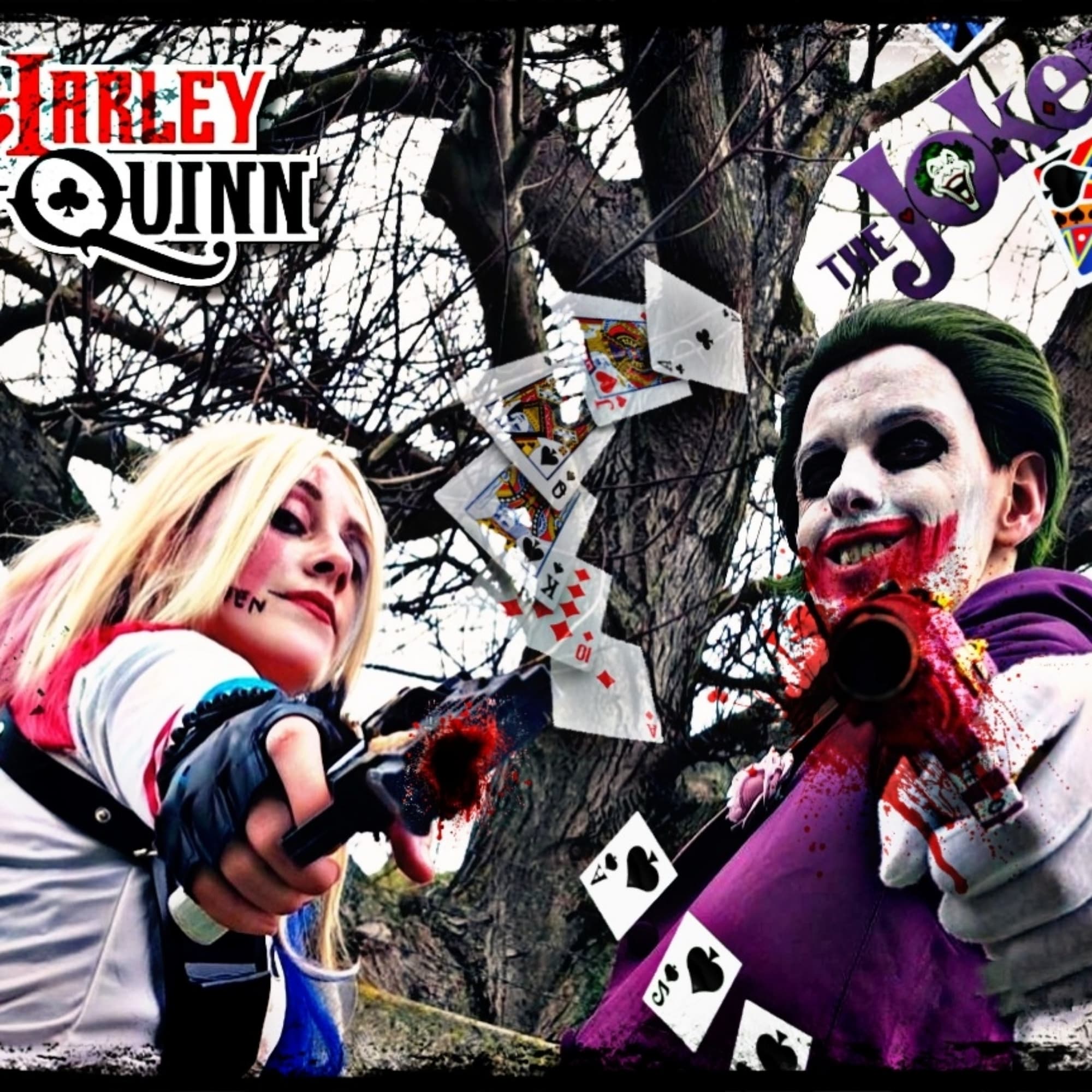 Harley and joker 