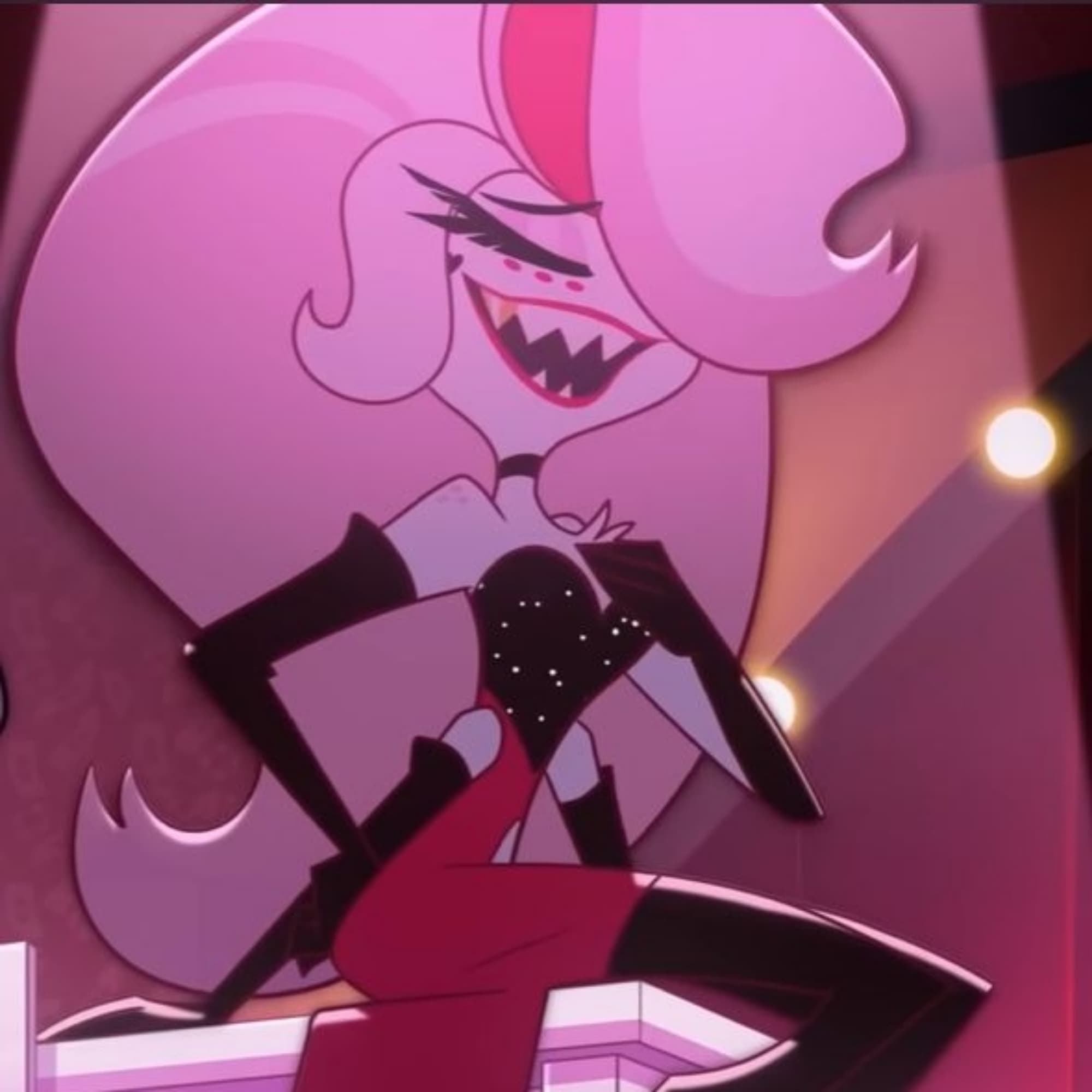 Angel dust (drag) - Hazbin Hotel cosplay photoshoot cover