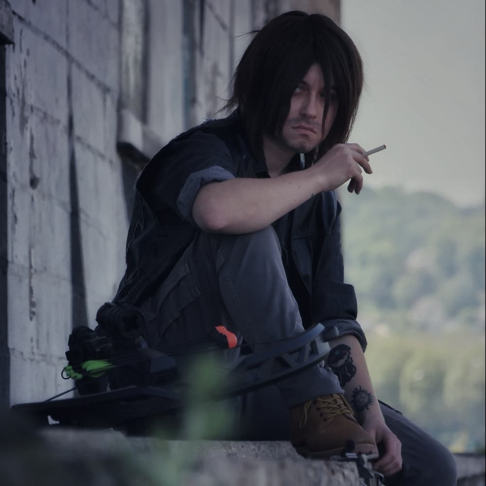 Daryl Dixon  - The Walking Dead cosplay photoshoot cover