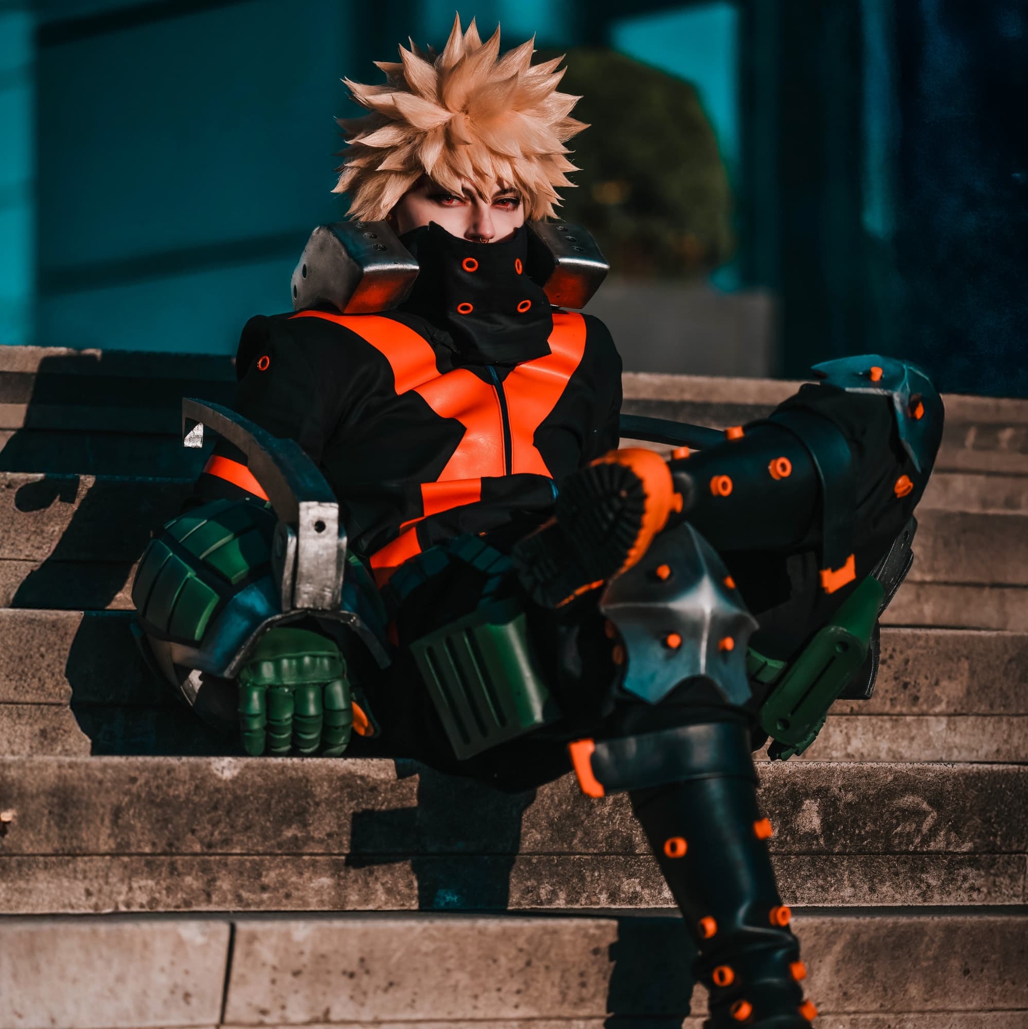 Winter Hero Suit - My Hero Academia cosplay photoshoot cover