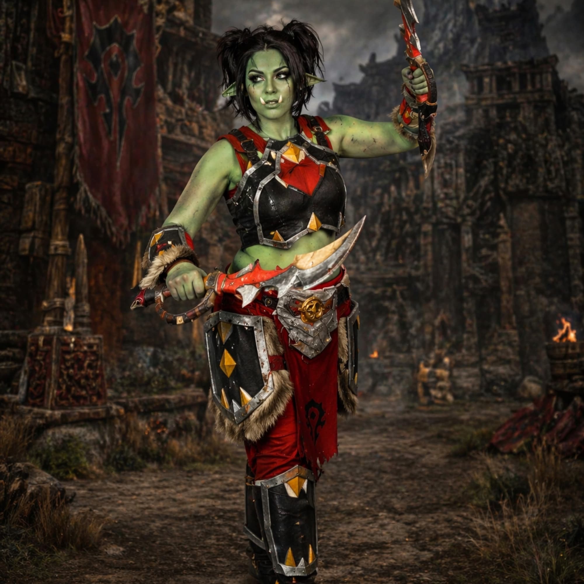 Garona Wow - World of Warcraft cosplay photoshoot cover