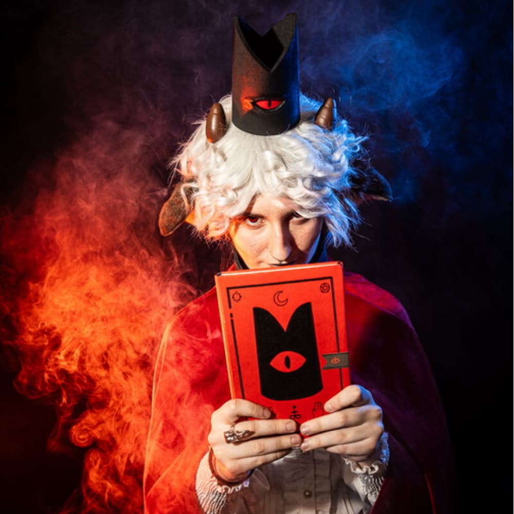 Lamb - Cult of the Lamb cosplay photoshoot cover