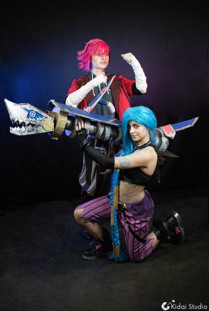 Jinx et Vi (Arcane - Photo 11