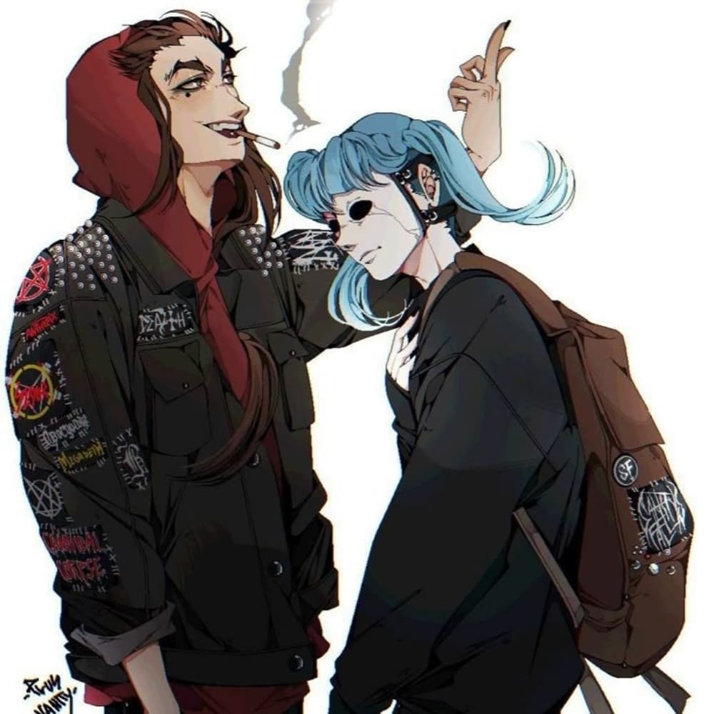 Sally face and Larry