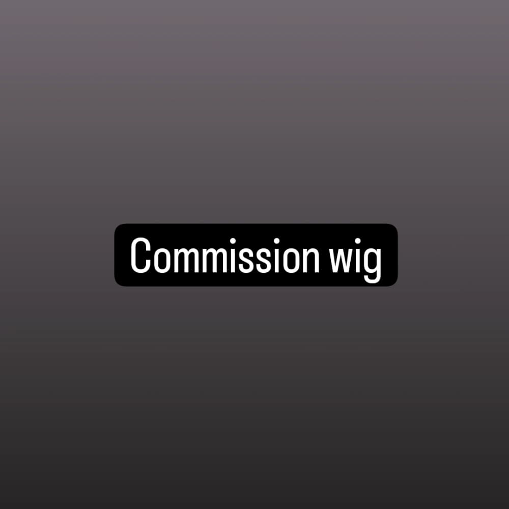 Commission wig  - Unclassified cosplay photoshoot cover