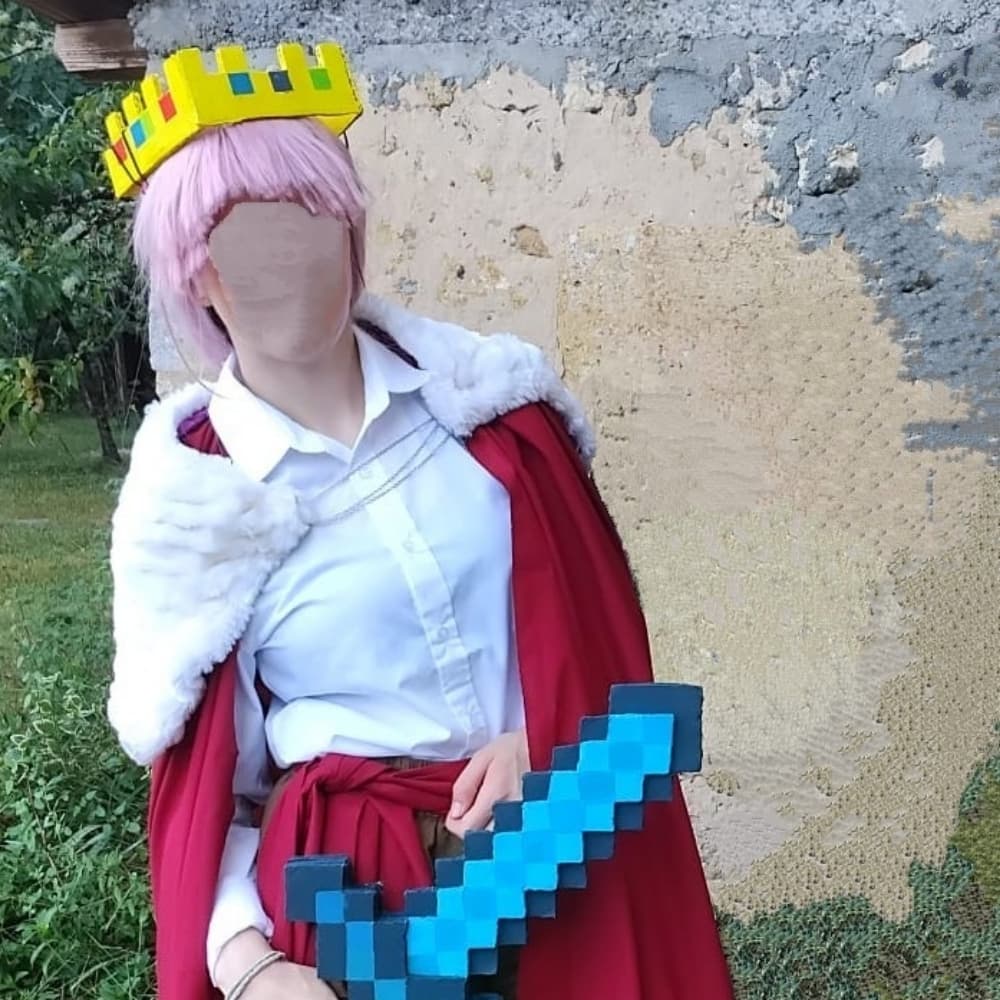 Technoblade  - Dream SMP cosplay photoshoot cover