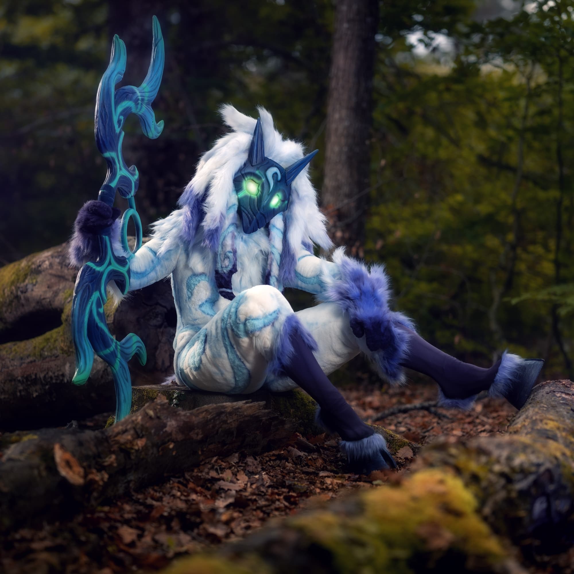 Kindred - Arcane cosplay photoshoot cover