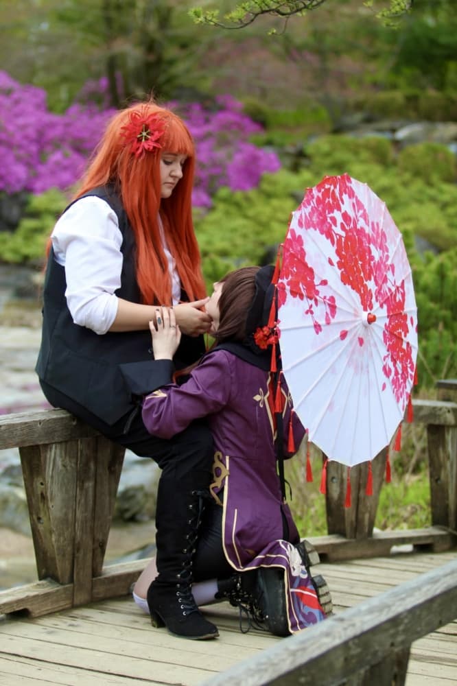 Hu Tao x Makima - Photo 47