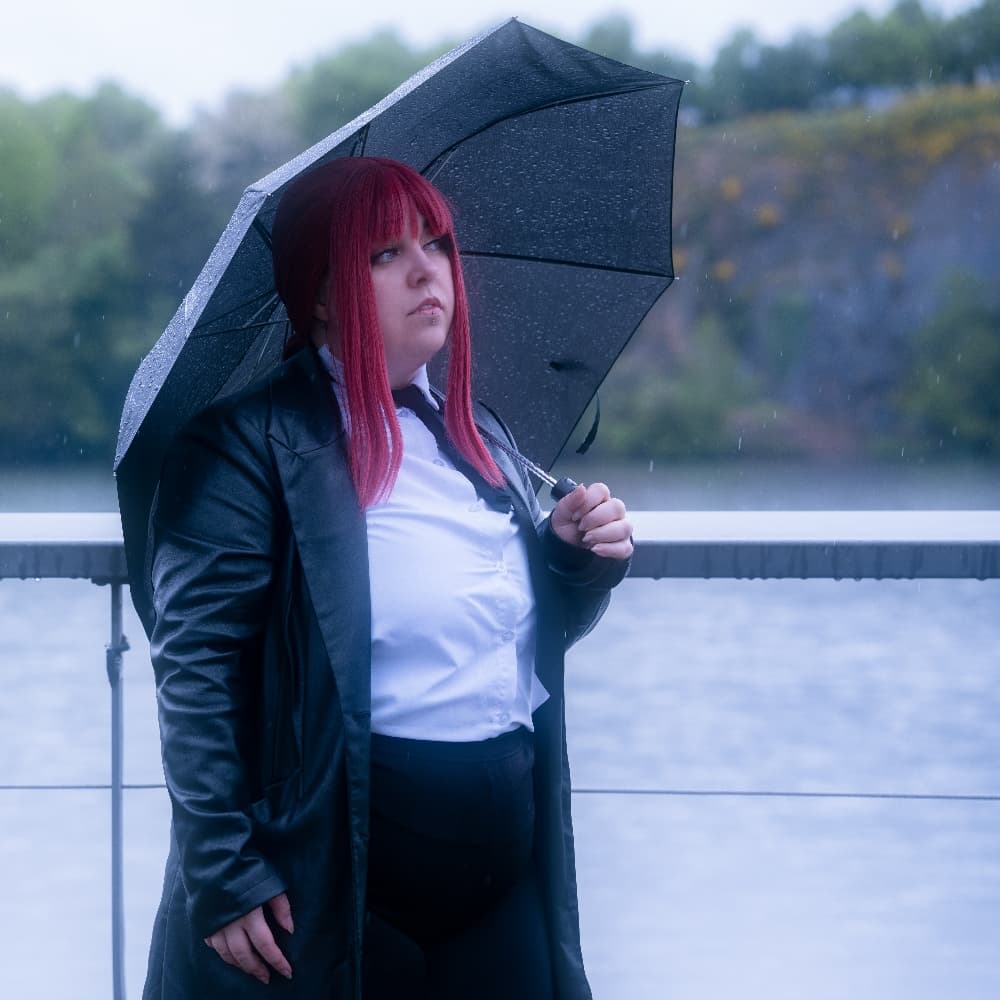 Makima part 1 - Chainsaw Man cosplay photoshoot cover