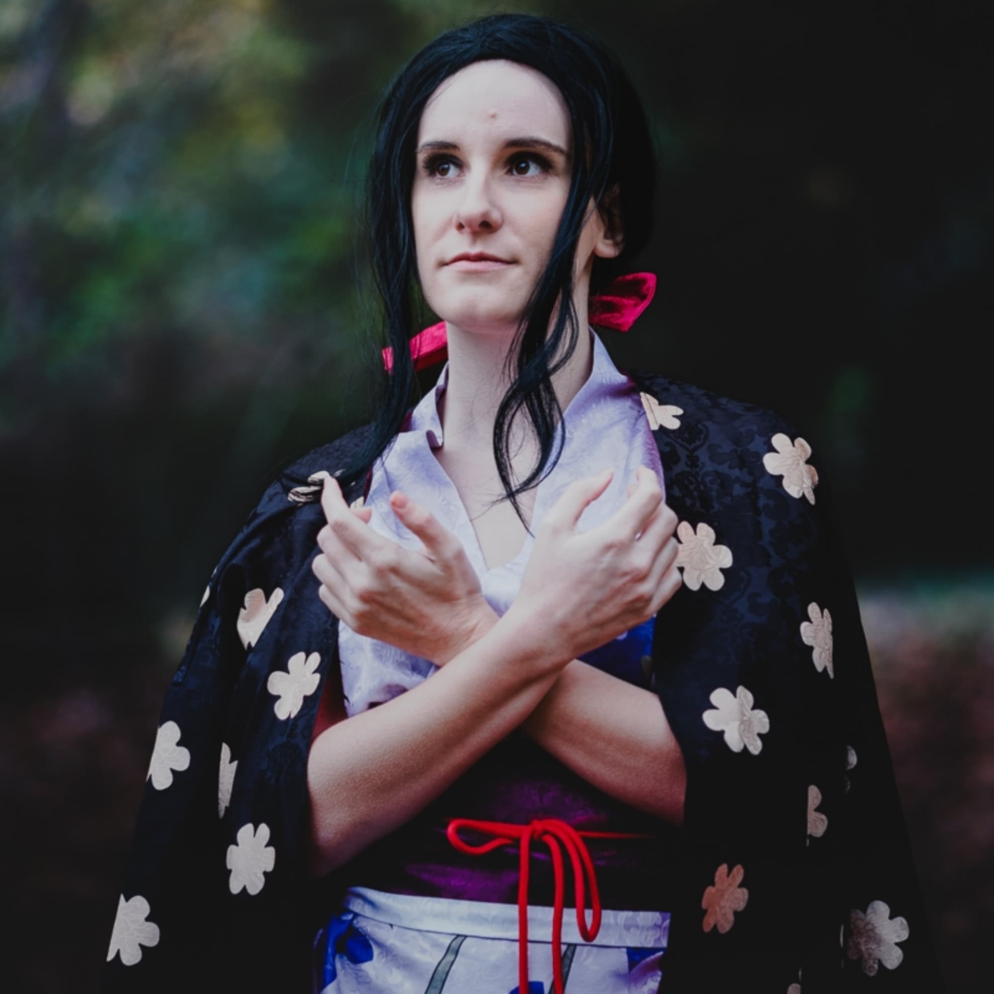 Robin Onigashima - One Piece cosplay photoshoot cover
