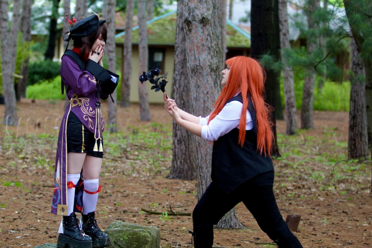 Hu Tao x Makima - Photo 73