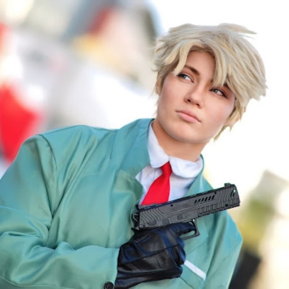 Loid - Spy x Family cosplay photoshoot cover