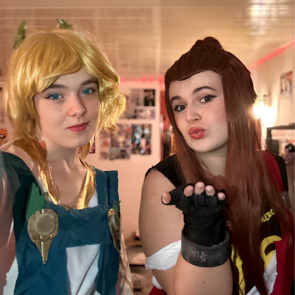 Brigitte Ange - Overwatch cosplay photoshoot cover