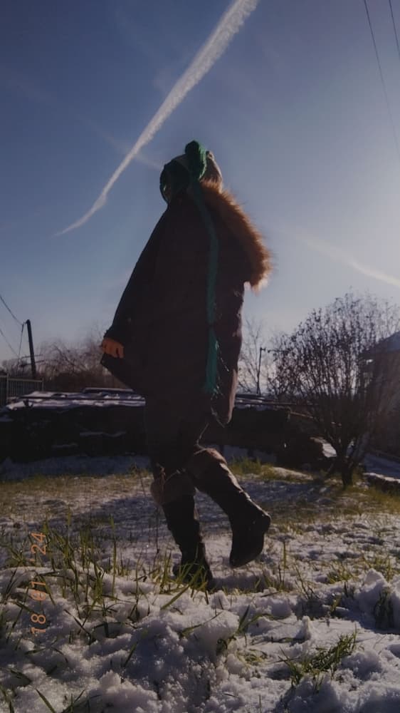 Miku snow casual cos - Photo 3