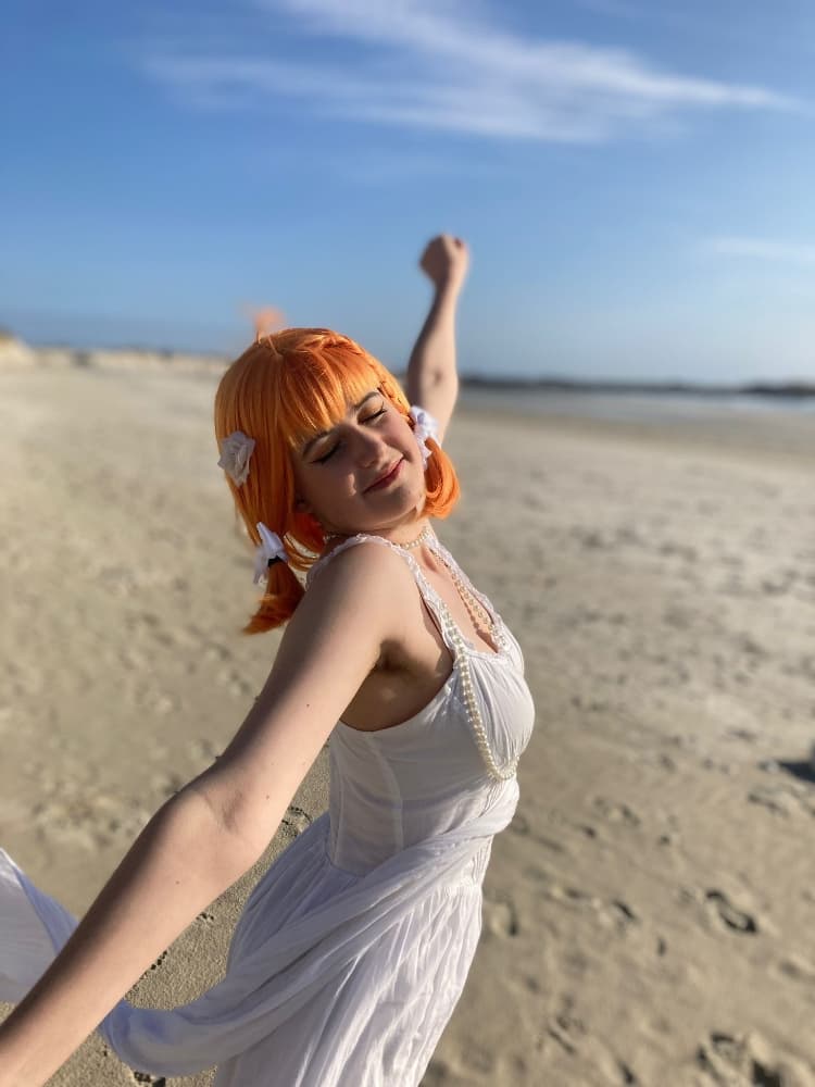 Chika white dress 2 - Photo 4