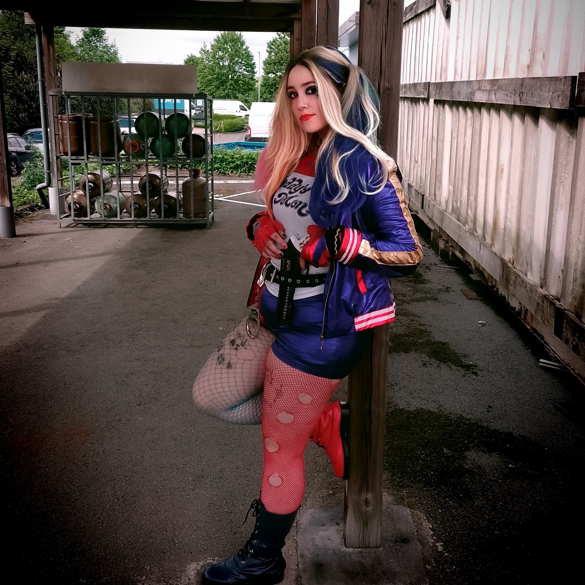 Harley Quinn  - Suicide Squad cosplay photoshoot cover