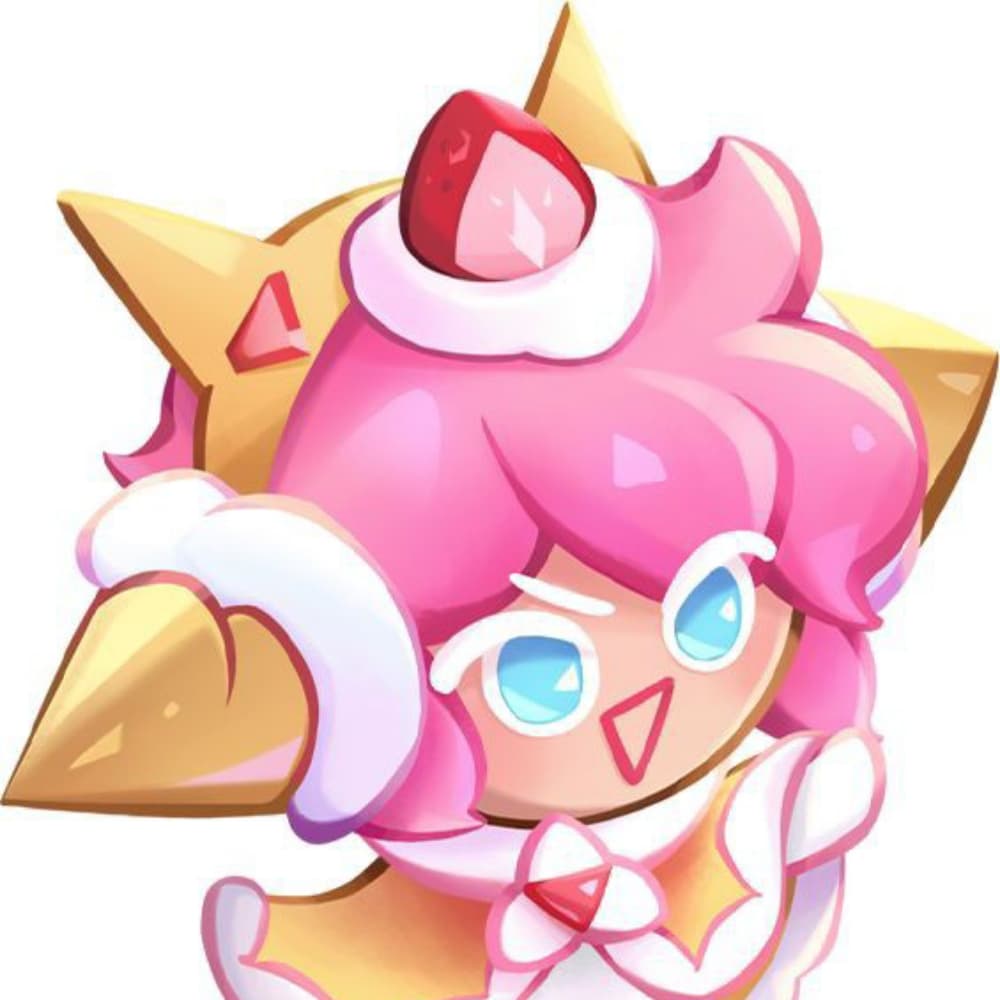 Strawberry Crepe Cookie