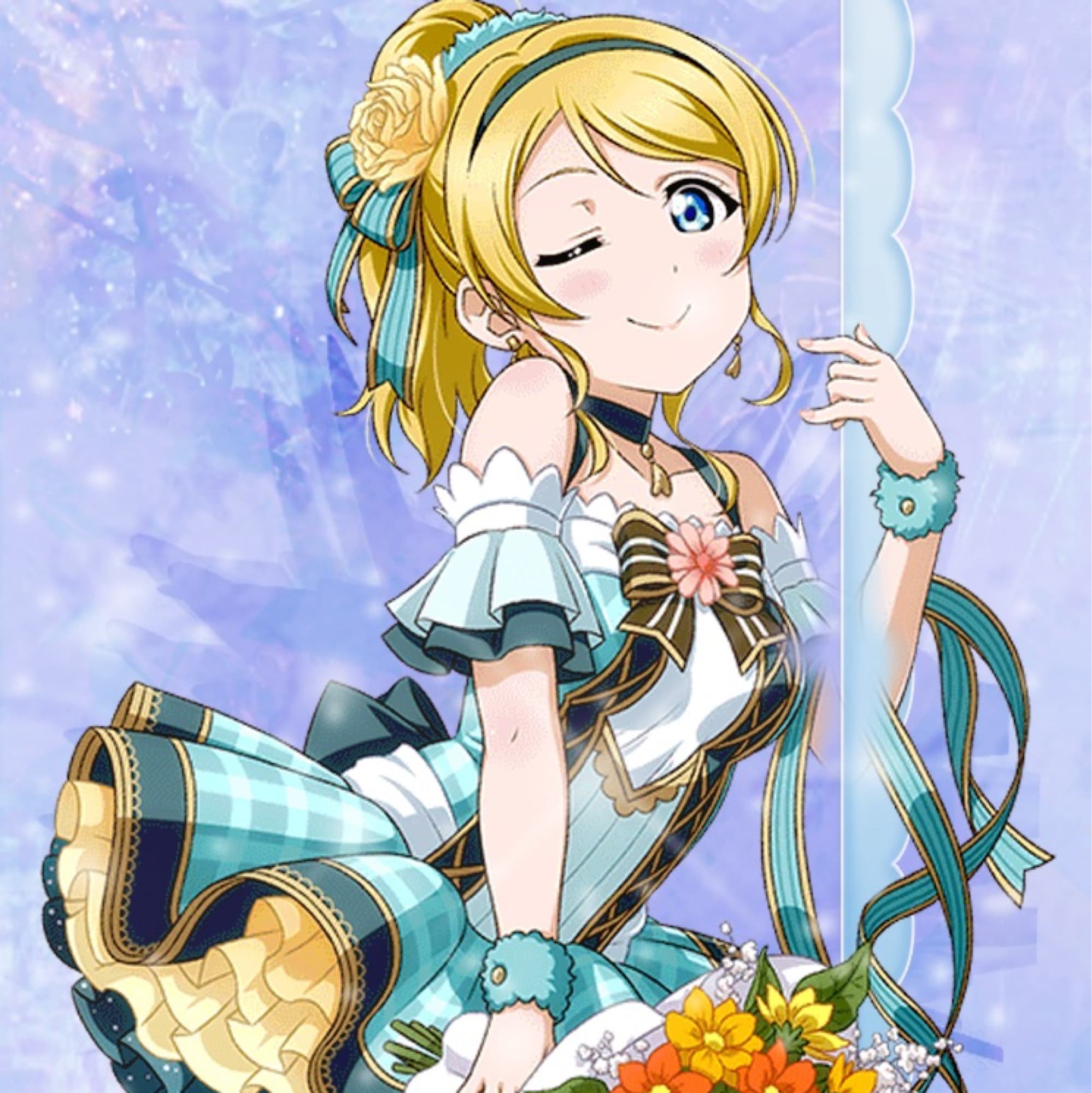 Eli Ayase Flower Bouquet