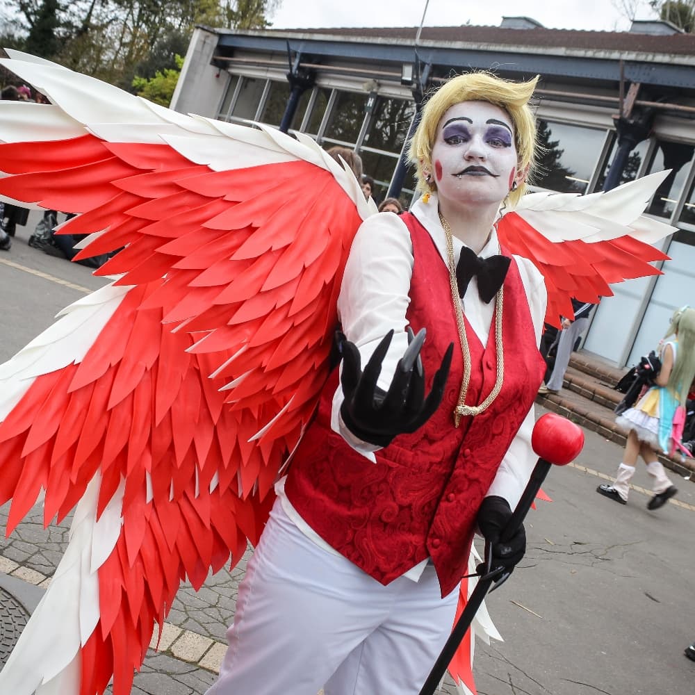 Lucifer  - Hazbin Hotel cosplay photoshoot cover