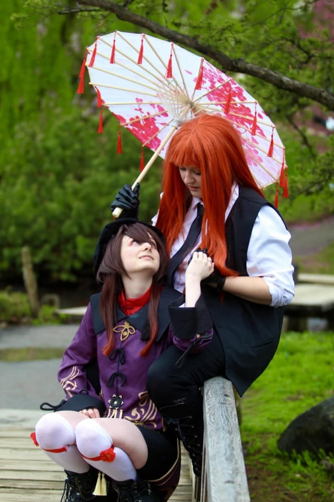 Hu Tao x Makima - Photo 50