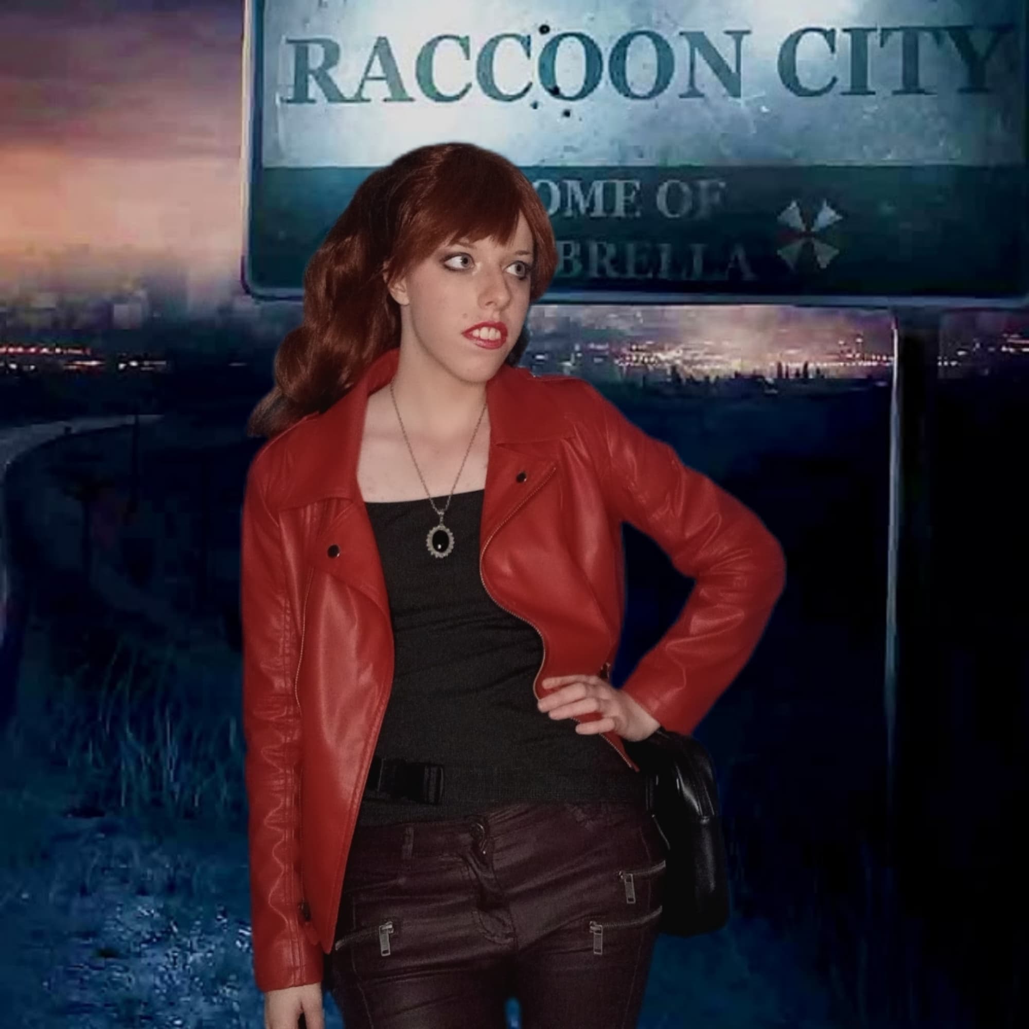 Claire Redfield  - Resident Evil cosplay photoshoot cover