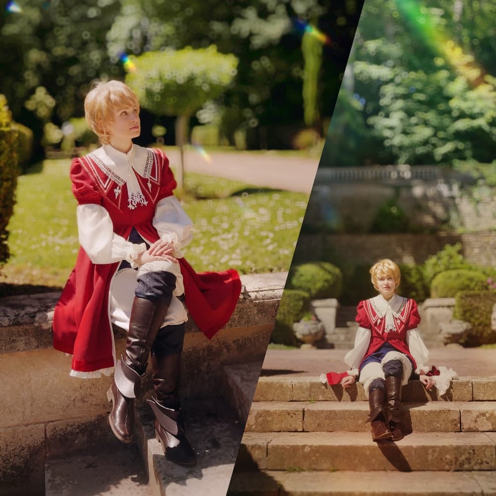 Joshua - Roseraie - Fire Emblem cosplay photoshoot cover