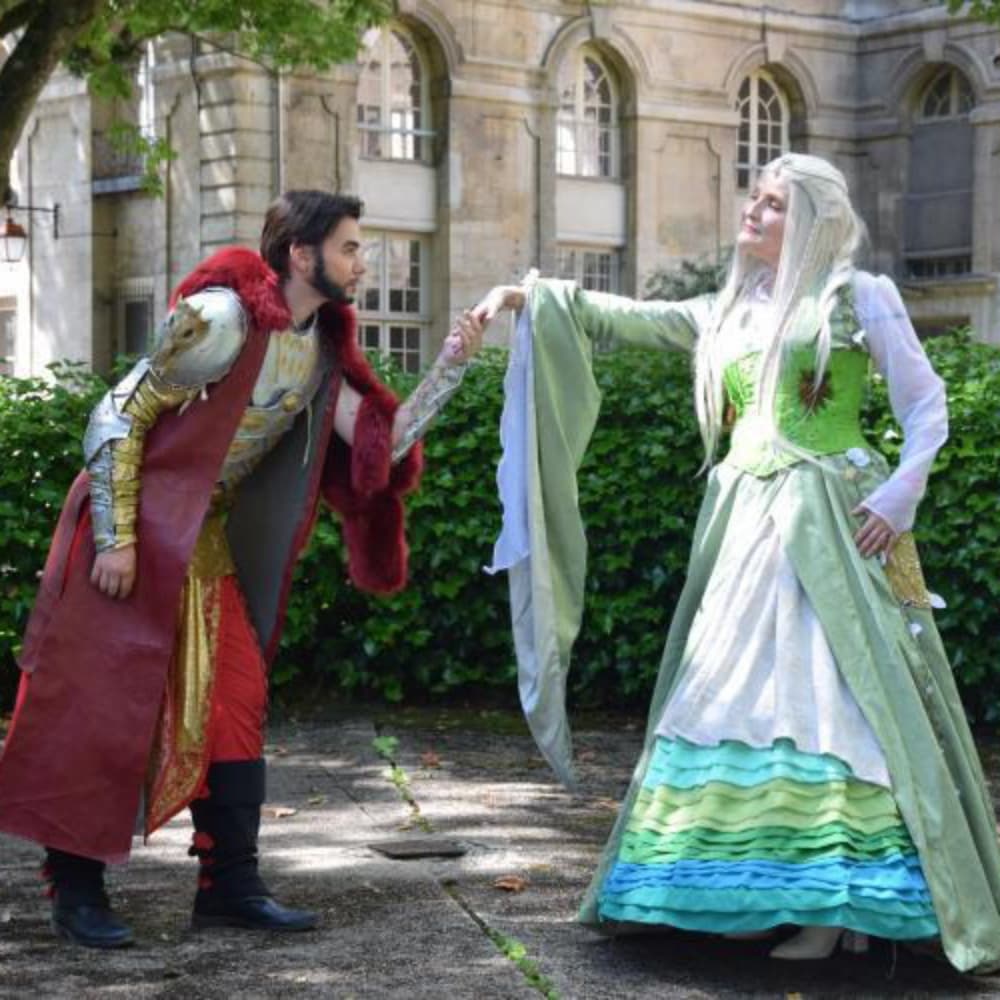 Arthur et Guenièvre - Kaamelott cosplay photoshoot cover