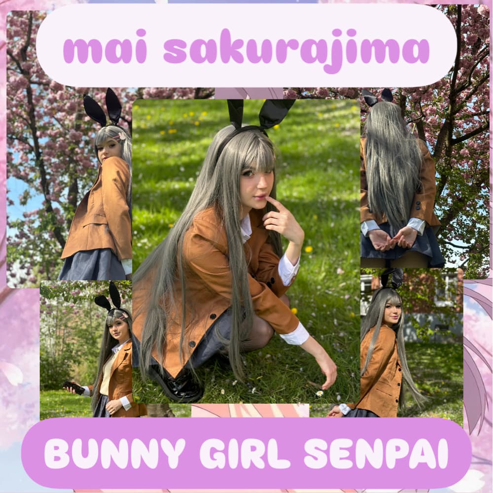 🐰MAI SAKURAJIMA - Rascal Does Not Dream of Bunny Girl Senpai cosplay photoshoot cover