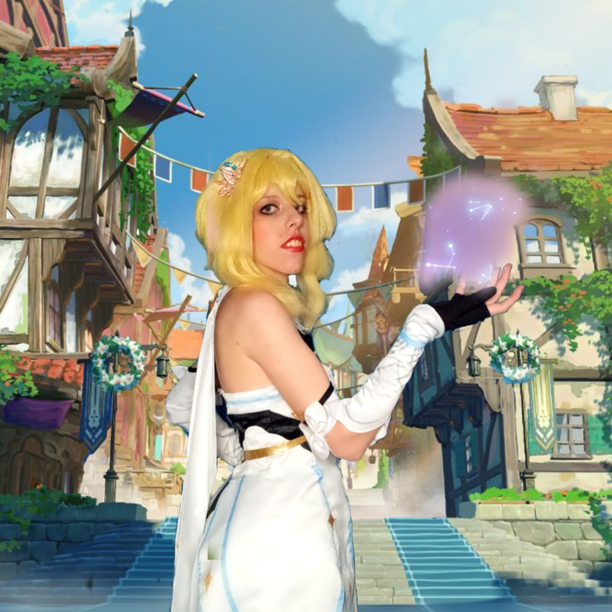 Lumine - Genshin Impact cosplay photoshoot cover