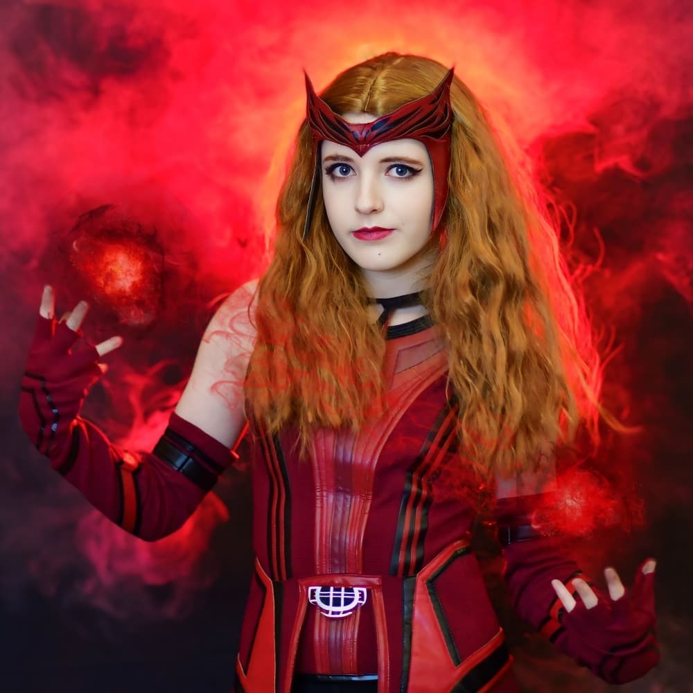 Wanda Maximoff  - Marvel cosplay photoshoot cover