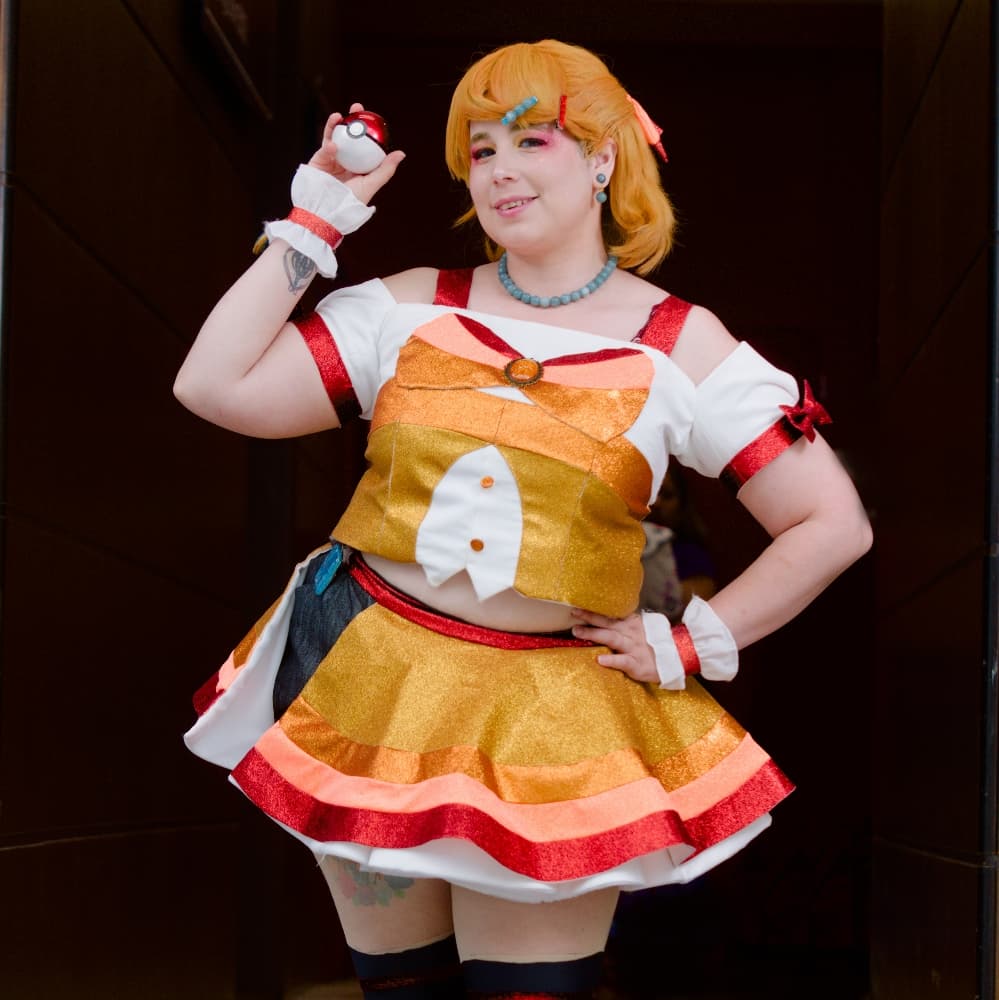 Serena idol - Pokémon cosplay photoshoot cover