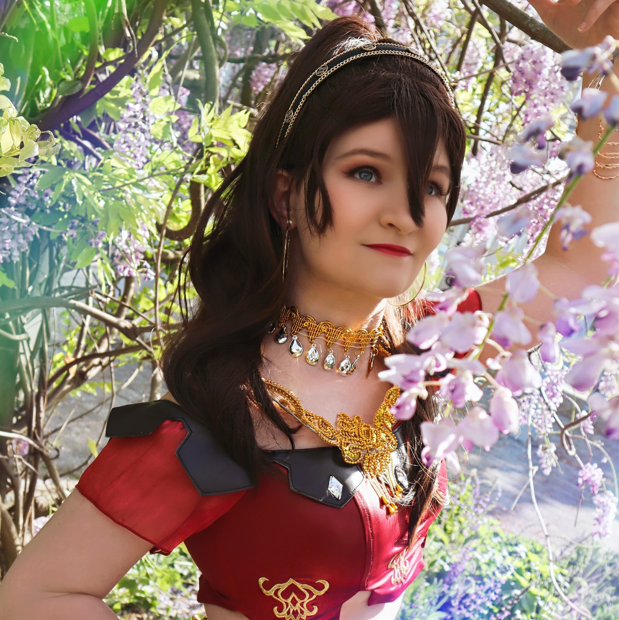 Primrose - Octopath Traveler cosplay photoshoot cover