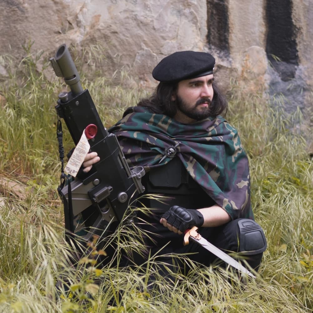 Shooting foret  - SCP Foundation cosplay photoshoot cover