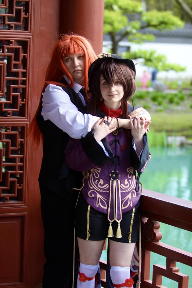 Hu Tao x Makima - Photo 41