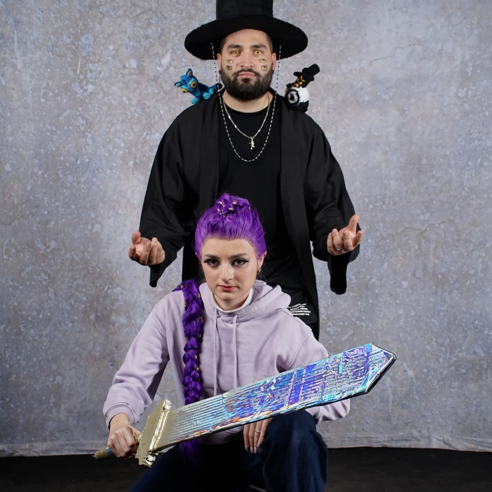 Kpop demon hunter  - K-pop: Demon Hunters cosplay photoshoot cover